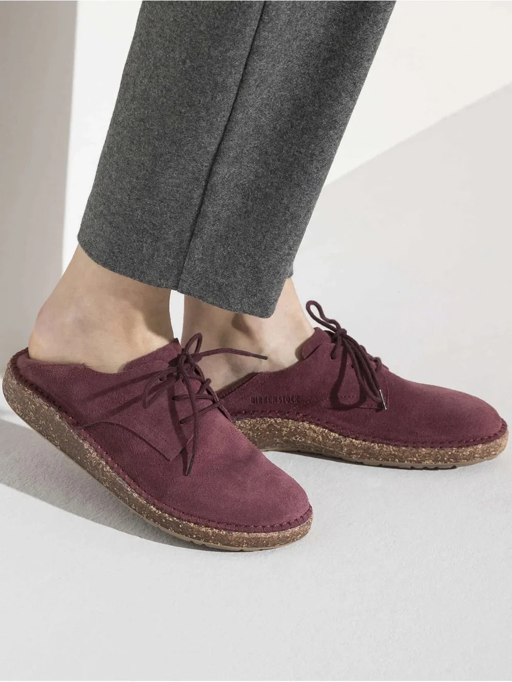 Birkenstock gary maroon